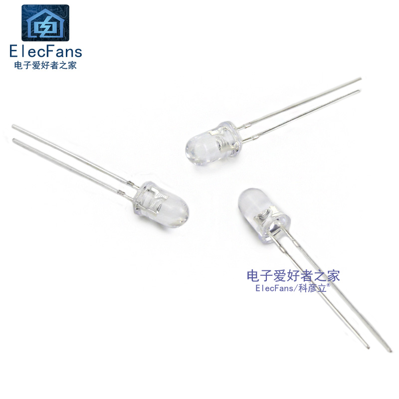 3mm 5mm photosensitive receiving diode LED photoelectric sensor switch Natural light receiving light brightness detection