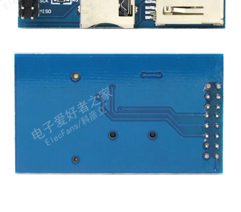 Hai Chiều Thẻ SD Thẻ TF Thẻ Nhớ Kép Mô Đun 3.3V 5V Vi Điều Khiển Ban Phát Triển Điều Khiển Cổng SPI