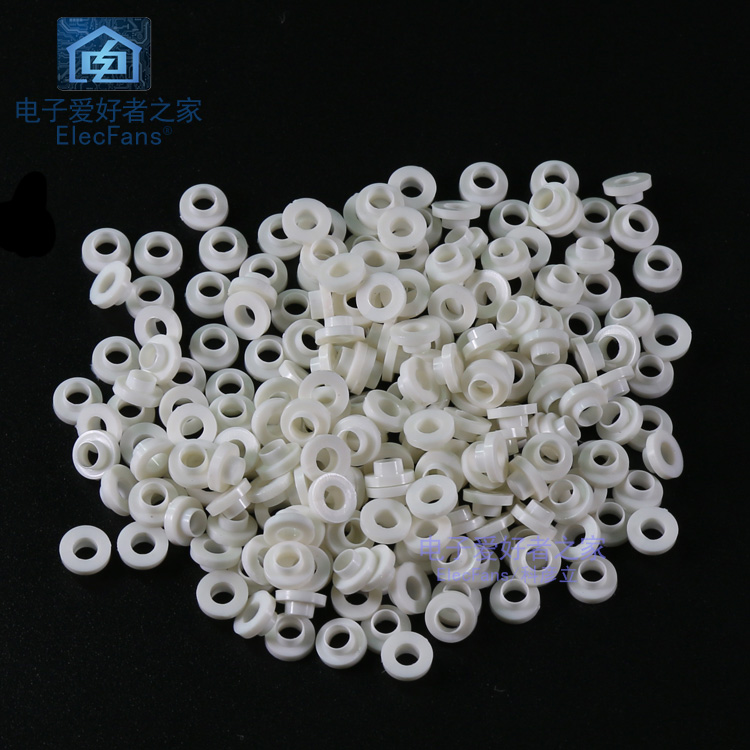 (100 pcs)TO-220 insulation particles Insulation ring Insulation cap Radiator Triode plastic gasket particles