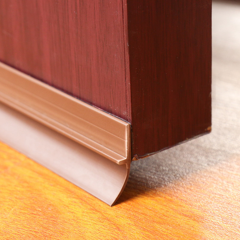 Bathroom glass door waterproof sealing strip bathroom door water barrier anti-cockroach beauty seam patch gap stopper seal seal