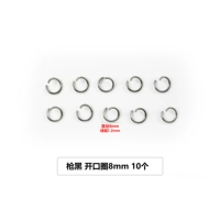 10 маленьких пистолетов черные открывающие круги