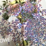 Квадратные трехмерные импортные блестки для ногтей для контуринга