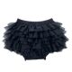 ແບບໃຫມ່ຂອງເດັກຍິງ tutu skirt super cool rock style ສີດໍາຊຸດກະໂປງ gauze ແຂນສັ້ນ