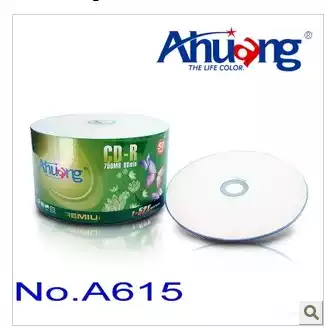 Taiwan Asian Emperor CD CD burning disk White printable CD CD 52X 50 pieces of raw materials
