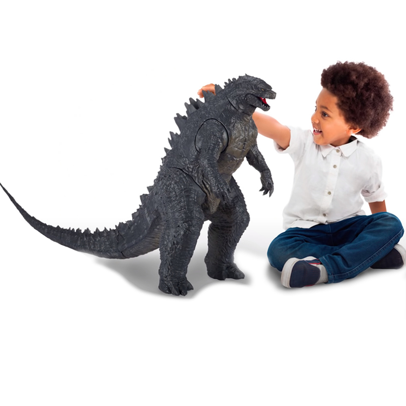 63cm Tall Giant Godzilla Vs. King Kong Toy Model, Movable Planet Model Figurine, Ghidorah