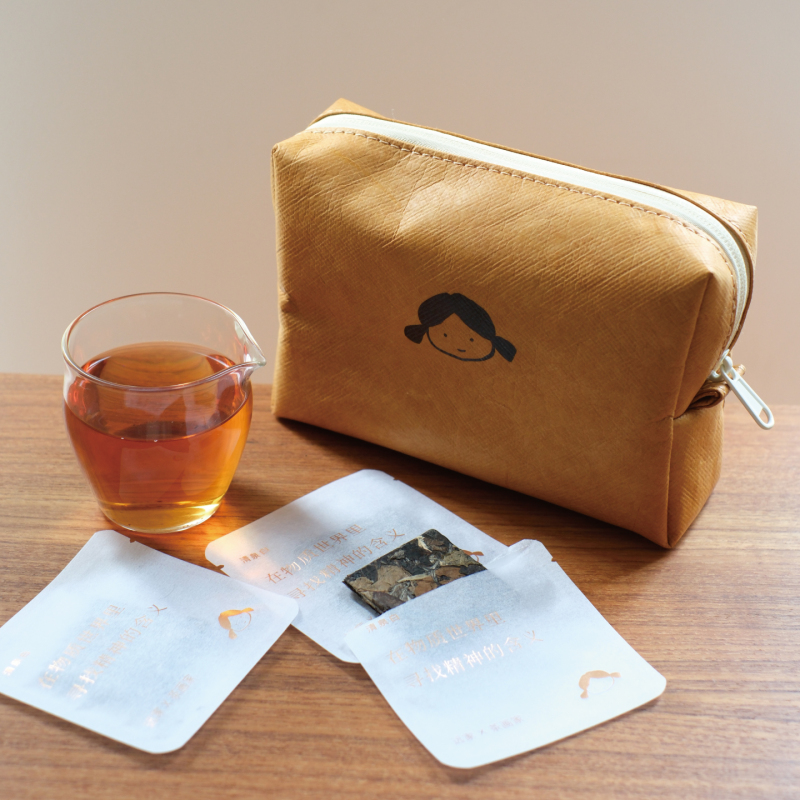 Qingquan White Tea, Artist X Yuan's Ten-Year-Aged Old White Biscuit Tea, Individually Packaged Portable Tea Bags, Shoumei Old White Tea