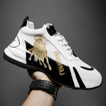 2021 Spring Summer New Thick Bottom Breathable Old Daddy Shoes 100 Hitch Casual Mens Shoes Shake Fast Hand Net Red Identical Bag Bottom Shoes