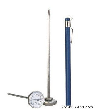 Coffee Lakflower With Thermometer Beat Milk Bubble Thermometry Multipurpose Needle Stainless Steel Catch-up Spot Promotion