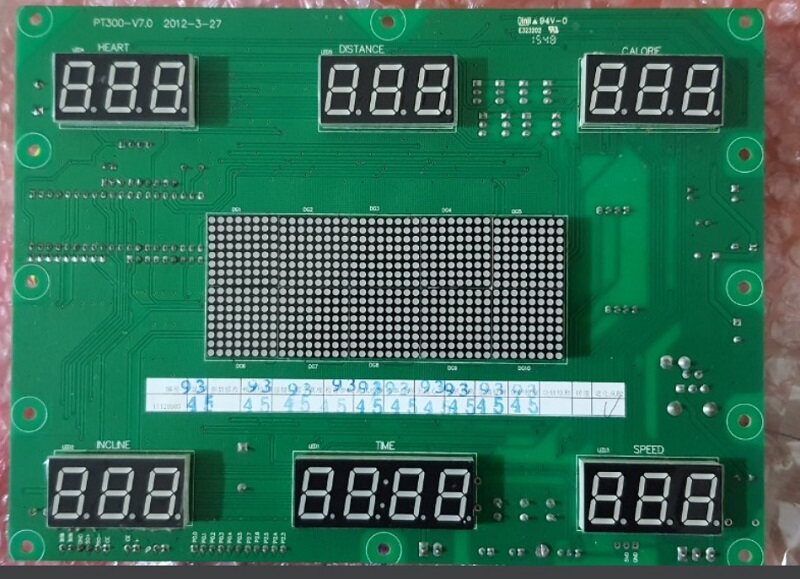 Treadmill Inpites PT300PT600 meter board electronic meter Main board display screen frequency converter