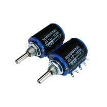 Short body WXD3-12 precision multi-turn potentiometer 5 turns 1K 2 2K 3 3K 4 7K 10K 22K 33K