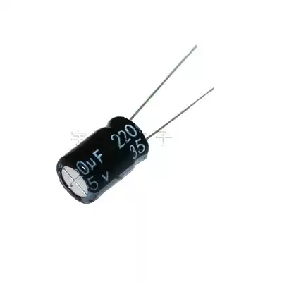 35V220UF 8 * 12mm electrolytic capacitor new 220UF 35V