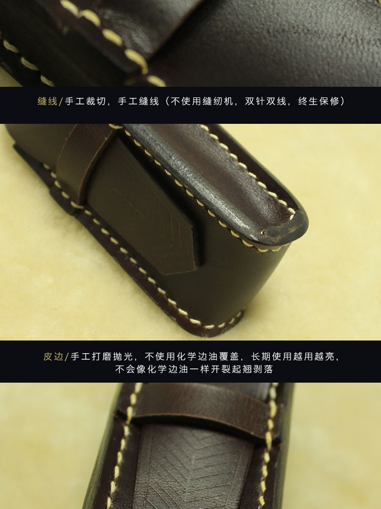 Lớp đầu tiên của bộ dao da được đánh bóng bằng tay bao da gấp dao đa năng gấp dao quân đội Thụy Sĩ dao bảo vệ phổ quát - Công cụ Knift / công cụ đa mục đích bộ dao đa năng