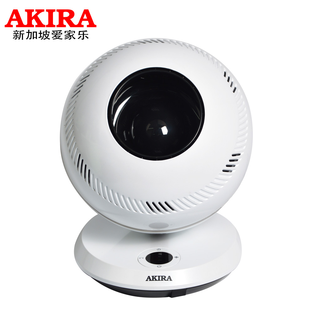 Love Carle Round Leaf-Leaf Fan Natural Soft-silent Sleep Horizontal Remote Control Head Air Circulation Fan