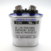 CDE SFA37T4K156B-F 370V 4UF 370VAC New imported electrodeless aluminum shell oval capacitor