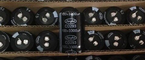 The new Jianghai CD293 100V3300UF 3300UF100V electrolyte capacitor 30 x 45