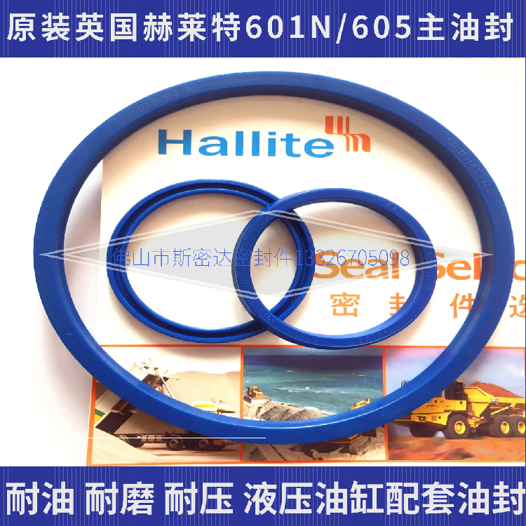 Hallite Guide Rings Original British HALLITE HALLITE 601N-53*63*6 7 46057 hydraulic main ...