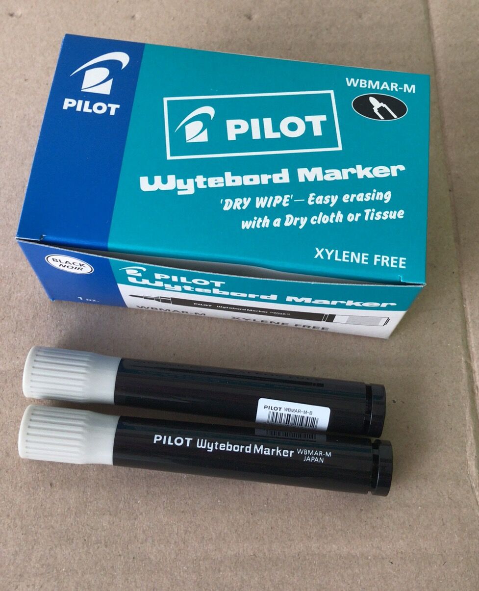 Original Japanese Bailet PILOT whiteboard pen WBMAR-M Tsui pole