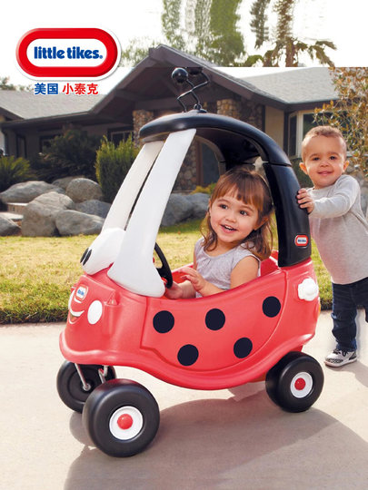 Die Vereinigten Staaten importieren das vierrädrige Wohnmobil Little Tyke für Kinder, das Naughty Castle Princess Car, einen Spielplatz-Kinderwagen und ein verschiebbares Spielzeugauto