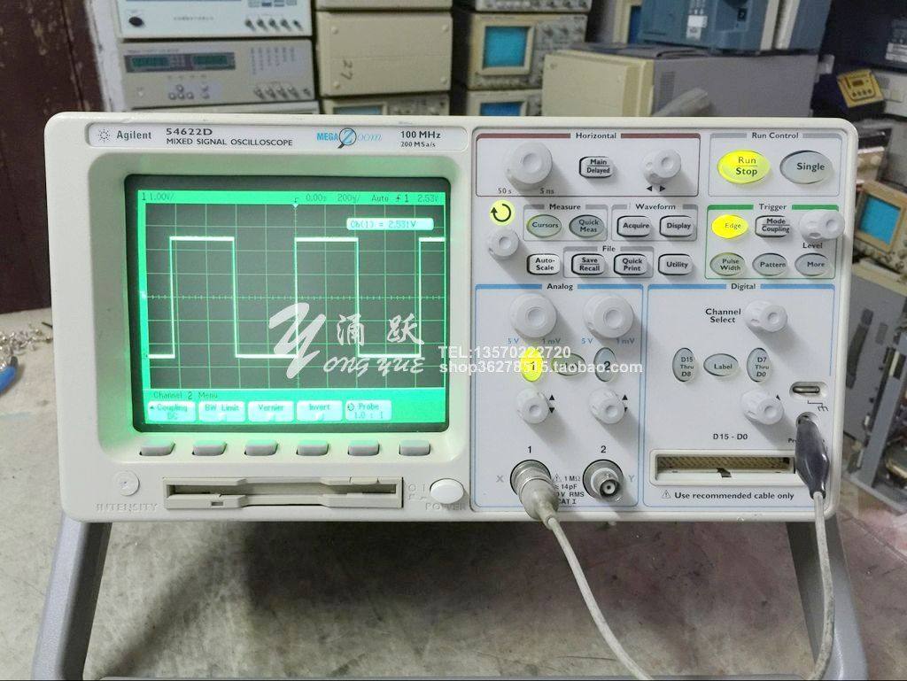 Second-hand MSO digital oscilloscope 100M deep storage 4M 2M US Agilent 54622A 54622D