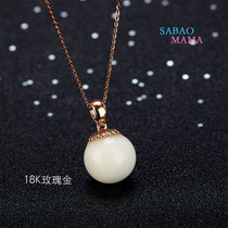 18K gold breast milk pendant breast milk necklace souvenir pendant mother Breast Milk Baby gift custom breast milk pendant