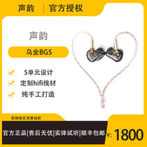 Senyun Wujin BG5 10 unit moving iron in-ear earplugs HiFi ACG pop instrument
