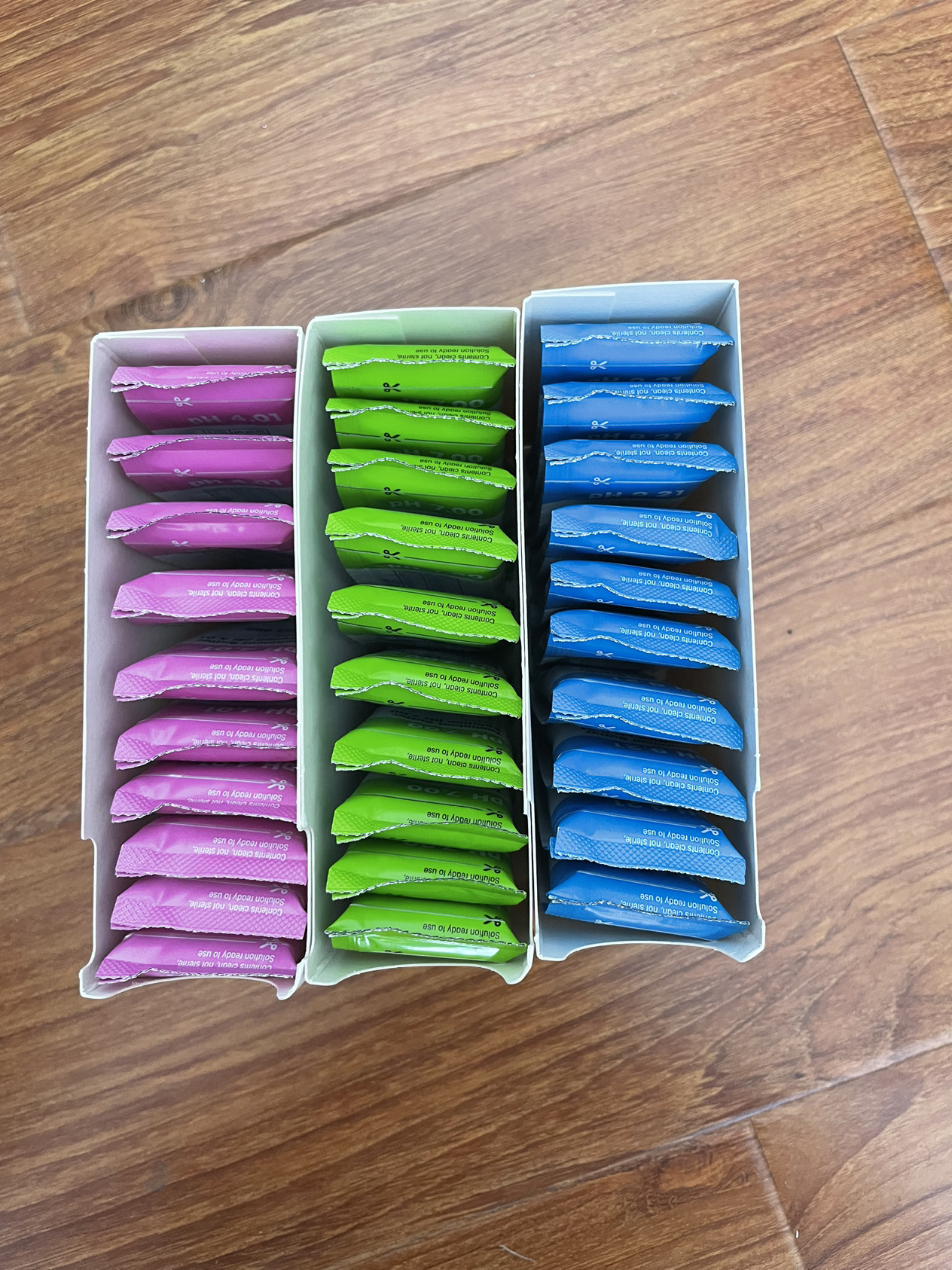 Metretoli more than four 01 7 00 9 21pH buffer liquid bagged 30x20ml Label solution 51302068-Taobao