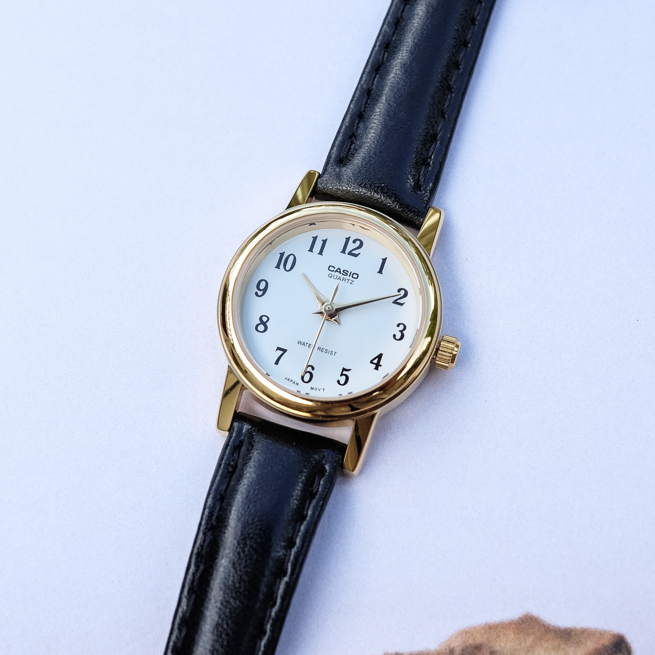 Casio Casio Women S Watches Students Vintage Belt Stone Women S Watch Ltp 1095q 9a