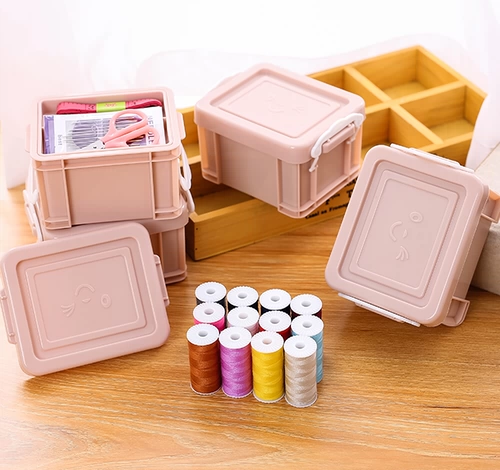 Коробка для бытовой иглы набор маленькая милая, портативная высокая многофункциональная многофункциональная игольчатая линия общежития игольчатая линия