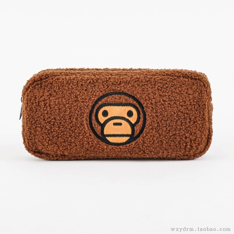 Ape Black Camouflage Handbag Bape Kids Baby Milo Brown Little Monkey Switch Bag