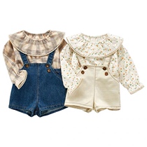 Baby Spring Fashion Female Suite 2021 new baby gas fashionable cute princess one year old baby clothes spring and autumn