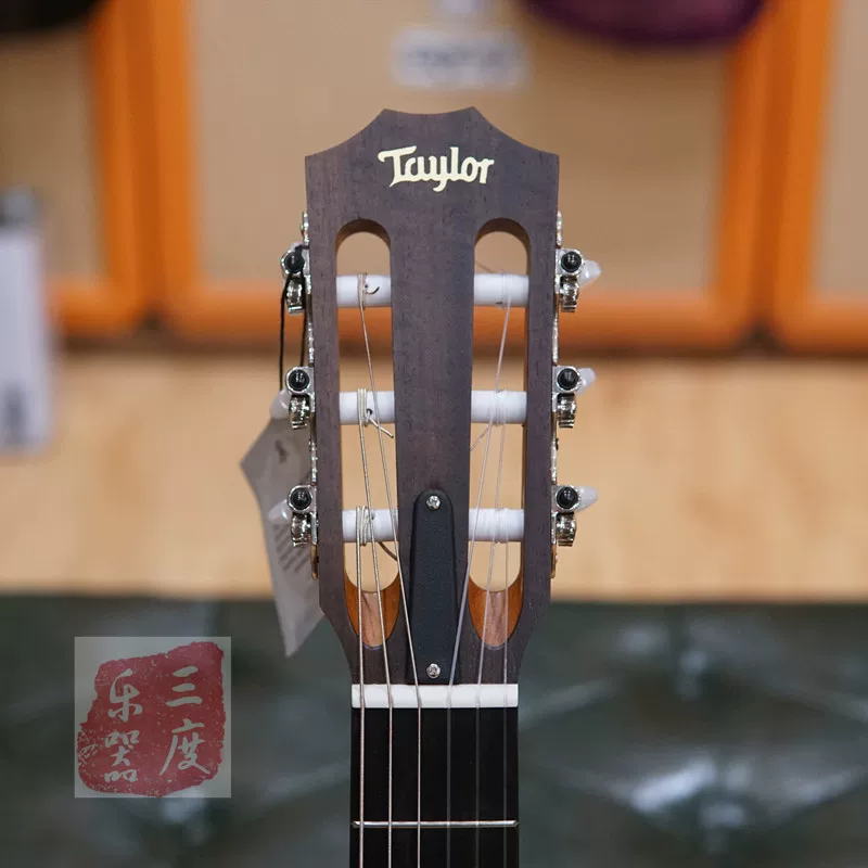 Гитара Taylor A12E-N из нейлоновой струнной электрической коробки Академия путешествия Folk Vent Board Guitar