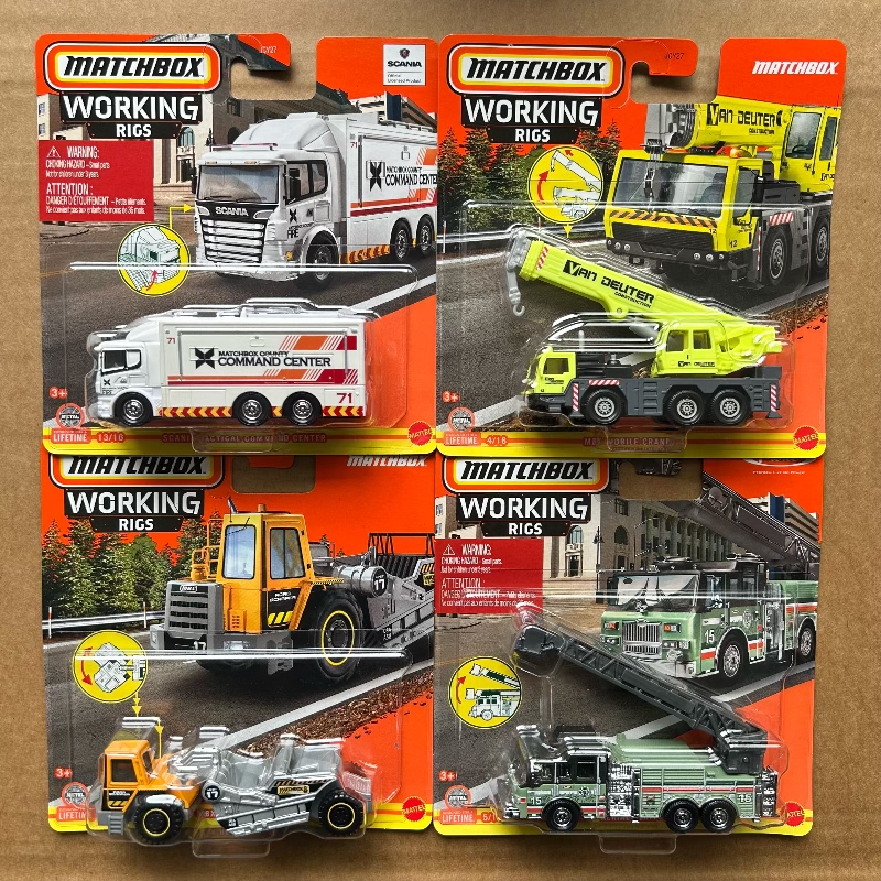 Matchbox Simulation Construction Vehicle Collectible Series Jcy27 Boys' Toy Car Model Matchbox Fence Truck Matchbox Simulation Construction Vehicle Collectible Series Jcy27 Boys' Toy Car Model Matchbox Fence Truck