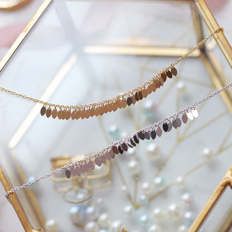 Chaine de cheville Femme      en Argenterie - Ref 3104734 Image 3