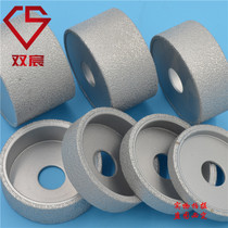 Manufacturer hot pin brazing diamond grinding wheel gong machine with diamond stone grinding edge wheel quartz stone manual wheel flat wheel