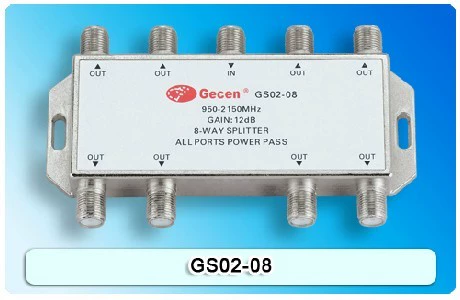 Подлинное Jiaxun Eight Skills GS02-08 Active 8-Kito Split Device После ввода усиливания сигнала восьми-выпадения 12 дБ