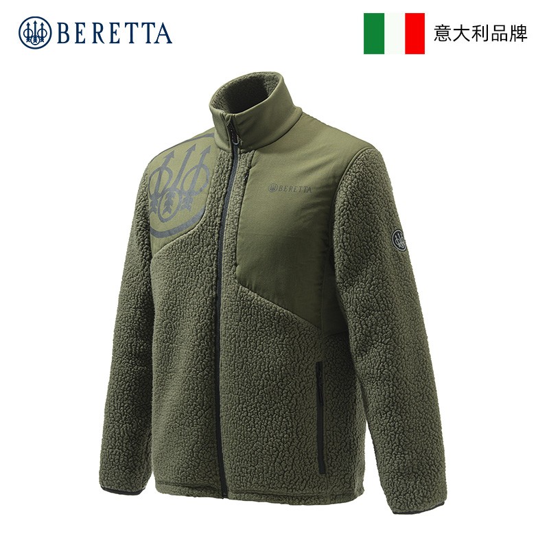 Italian BERETTA Beretta green grabbing jacket for men's casual warm jacket European