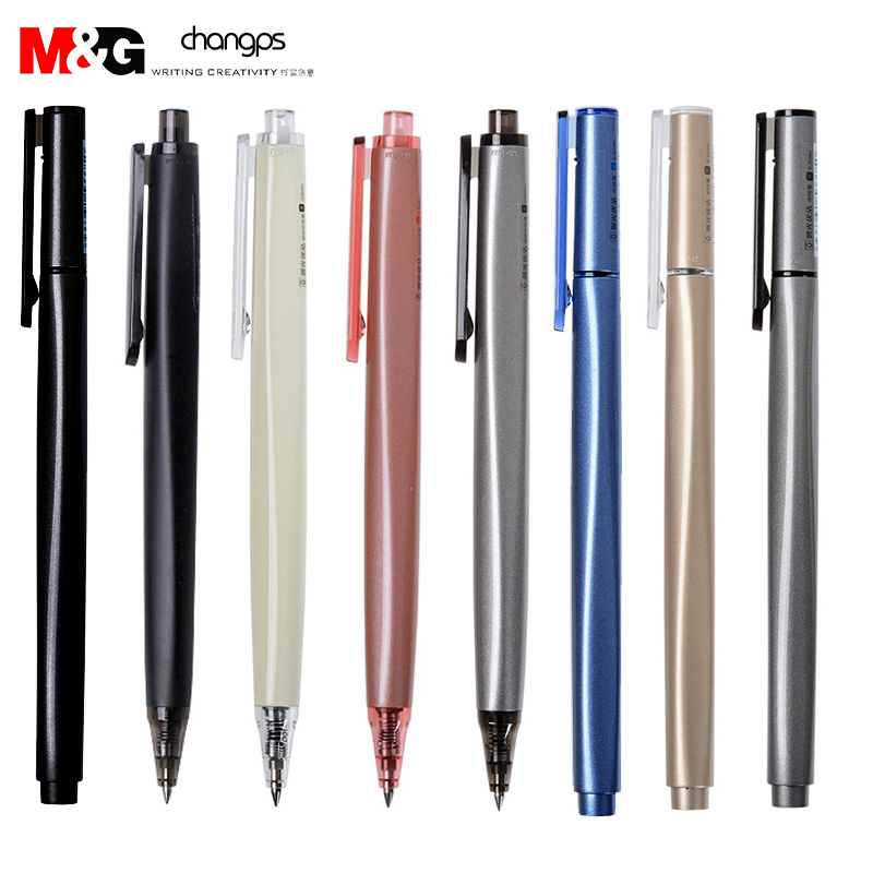 Morning light stationery Press in motion Stroke Pen Superior 5 0 Aqueous Pen Signature Office Students with BMW Aggravating Pen Triangle