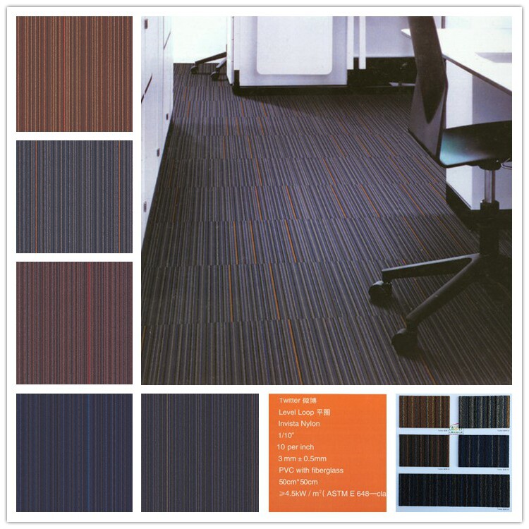 Dalton new square machine weaving hand washable office square nylon jacquard flame retardant microblogging new