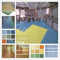 Factory direct PVC coil Hospital School kindergarten office PVC floor solid color Shenzhou 9