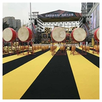 Wheeler exhibition shows wedding opening stage black flame flame retardant black flame gray
