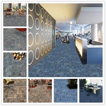 New Chinese style square carrier cube office carpet thick soft bottom ST4 carpet bedroom carpet