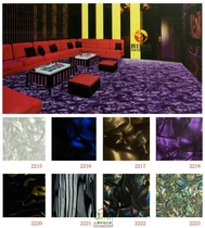 Spot Huiyue carpet PVC floor colorful PVC floor mosaic 3MM thickness Aqier