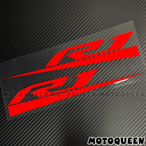 Applicable YZF-R1 Yamaha R1 motorcycle decorated tank steel ring body shell Reflective Sticker version with flower painting