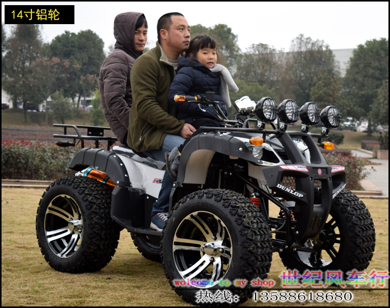 Big Bull 4 4WD 4 Bánh Xe Motocross Điện ATV Tất Cả Các Địa Hình Chain Shaft Truyền Tự Động ATV