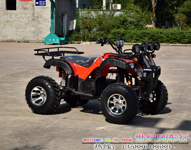 Big Bull 4 4WD 4 Bánh Xe Motocross Điện ATV Tất Cả Các Địa Hình Chain Shaft Truyền Tự Động ATV