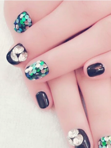 Белые серьги для маникюра, ожерелье, трехмерный браслет на ногу ручной работы