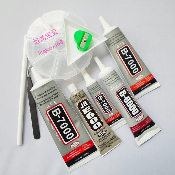 JRE600 B7000 Flat Bottom Drill Pointed Bottom Rhinestone E6000 Little Swan Repair Drill DIY Earring Jewelry Repair