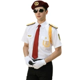 Униформа, летняя одежда, комбинезон, короткий рукав