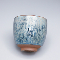 No. 1 construction of a tea cup masters cup pure handmade Jianyang kilns tea and build kung fu tea set with large number of bowls and oil drops