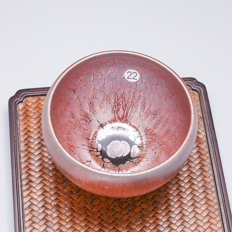 No 22 Jianyang Jianzhan handmade master cup Tea cup Famous tea set Tianmu Yao change iron tire ceramic gift